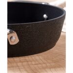 Madame Coco Noir Titanyum Sahan - Siyah - 20 cm - Görsel 4