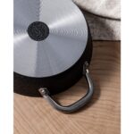 Madame Coco Noir Titanyum Sahan - Siyah - 20 cm - Görsel 5