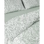 English Home Leaf Dream Kolay Ütülenir Tek Kişilik Nevresim Takımı 160X220 cm Yeşil - Görsel 4