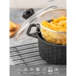 Polochef Döküm Granit Kızartma Tenceresi Fritöz 24CM - Görsel 2