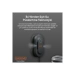 Groove Evora Max Akıllı Uygulama Kontrollü Cam Temizleme Silme Robotu +Yapay Zeka Desteği+Ultra Sessiz+Akıllı Sensör+2 Ultrasonik Sprey - Görsel 5