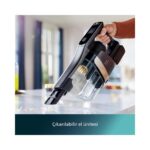 Philips 9000 Serisi AquaTrio Kablosuz Dikey Süpürge, Otomatik Temizleme ve Şarj İstasyonu​, AquaSpin Başlık, PowerCyclone Aqua,XW9463/11 - Görsel 4