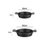 Amboss Kuvars 2 Parça Döküm Titanyum Kaplama Sahan Seti 18 - 20 cm - Görsel 5