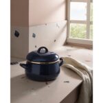 Madame Coco Montferry Tencere - Lacivert - 16 cm