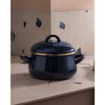 Madame Coco Montferry Tencere - Lacivert - 16 cm - Görsel 3