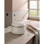 Madame Coco Montferry Tencere - Beyaz - 16 cm