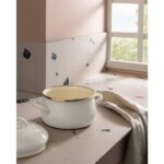 Madame Coco Montferry Tencere - Beyaz - 16 cm - Görsel 3