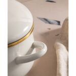 Madame Coco Montferry Tencere - Beyaz - 16 cm - Görsel 5