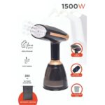 Başkenttekno KY-003 Siyah Buharlı Kırışık Giderici 1500W Taşınabilir Seyahat Boy Dikey Ütü