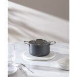 Madame Coco Titanium Profesional Derin Tencere - Antrasit - 18 cm