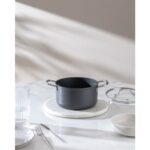 Madame Coco Titanium Profesional Derin Tencere - Antrasit - 18 cm - Görsel 2