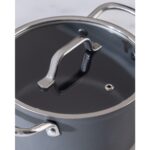 Madame Coco Titanium Profesional Derin Tencere - Antrasit - 18 cm - Görsel 5