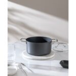 Madame Coco Titanium Profesional Derin Tencere - Antrasit - 22 cm - Görsel 2