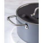 Madame Coco Titanium Profesional Derin Tencere - Antrasit - 22 cm - Görsel 3