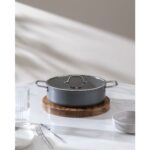 Madame Coco Titanium Profesional Karnıyarık Tenceresi - Antrasit - 26 Cm