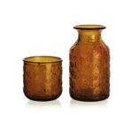 San Miguel Flora Bardaklı Sürahi Turuncu 21 Cm