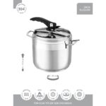 Hascevher Anett 5,0 Lt Düdüklü Tencere - Görsel 3