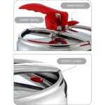 Hascevher Esila 5,0 lt Düz Düdüklü Tencere (Ø20) - Görsel 4