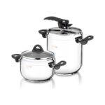 Hascevher 3,5 + 7,0 Lt Düdüklü Tencere Seti