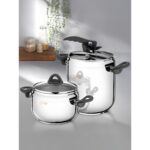 Hascevher 3,5 + 7,0 Lt Düdüklü Tencere Seti - Görsel 2