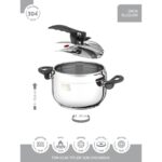 Hascevher 3,5 + 7,0 Lt Düdüklü Tencere Seti - Görsel 4