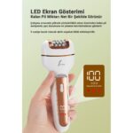 VeryFit 3 In 1 Elektrikli Epilatör Tıraş Makinesi Bacak Koltukaltı Epilasyon Cihazı Ayak Taşlama - Görsel 3