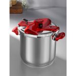 Hascevher Galaxy 7 lt Kırmızı Matik Düdüklü Tencere