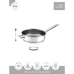 Hascevher Horeca 32X10 Yardımcı Kulplu Tava - Görsel 3