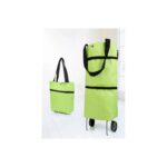 Renetic Çok Amaçlı Pratik Taşınabilir Bölmeli Tekerlekli Katlanabilir Pazar Alışveriş Arabası Çantası