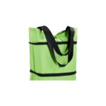 Renetic Çok Amaçlı Pratik Taşınabilir Bölmeli Tekerlekli Katlanabilir Pazar Alışveriş Arabası Çantası - Görsel 2