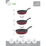 Hascevher Prime Granit 3 Parça Tava Seti Kapaksız Indüksiyon Tabanlı - Görsel 3