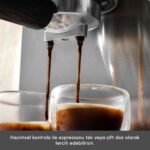 Karaca Coffee Art 1101 Süt Köpürtücülü, 20 Bar Basınçlı, Espresso, Latte, Cappuccino, Americano Makinesi 1,5l Inox - Görsel 5