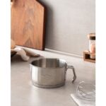 Madame Coco Nova Sütlük - Çelik - 12 cm