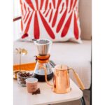 Bakır Concept Bakır Demlik Modern Kahve Demliği Model Bakır Renk - Görsel 5