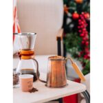 Bakır Concept Bakır Demlik Modern Kahve Demliği Model Oksitli Renk