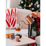 Bakır Concept Bakır Demlik Modern Kahve Demliği Model Oksitli Renk - Görsel 2