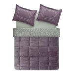 Puffy Lela Tek Kişilik Threefy Uyku Seti - Kül Moru - Görsel 3