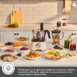 Karaca Mastermaid Power Multifunctional 10 in 1 Soft Cream Mutfak Robotu, Blender Seti 2000w - Görsel 5