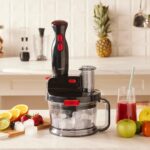 Karaca Pro-Multimax Mutfak Robotu Black Red 2000 W