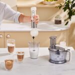 Karaca Prosteel 7 In 1 1000W Süt Köpürtücülü Mutfak Robotu Soft Cream - Görsel 5