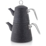 Hascevher Ada Granit Orta Boy Çaydanlık - Görsel 2