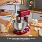Karaca Multicast Plus Döküm Hamur Yoğurma Makinesi Red 5l - Görsel 4