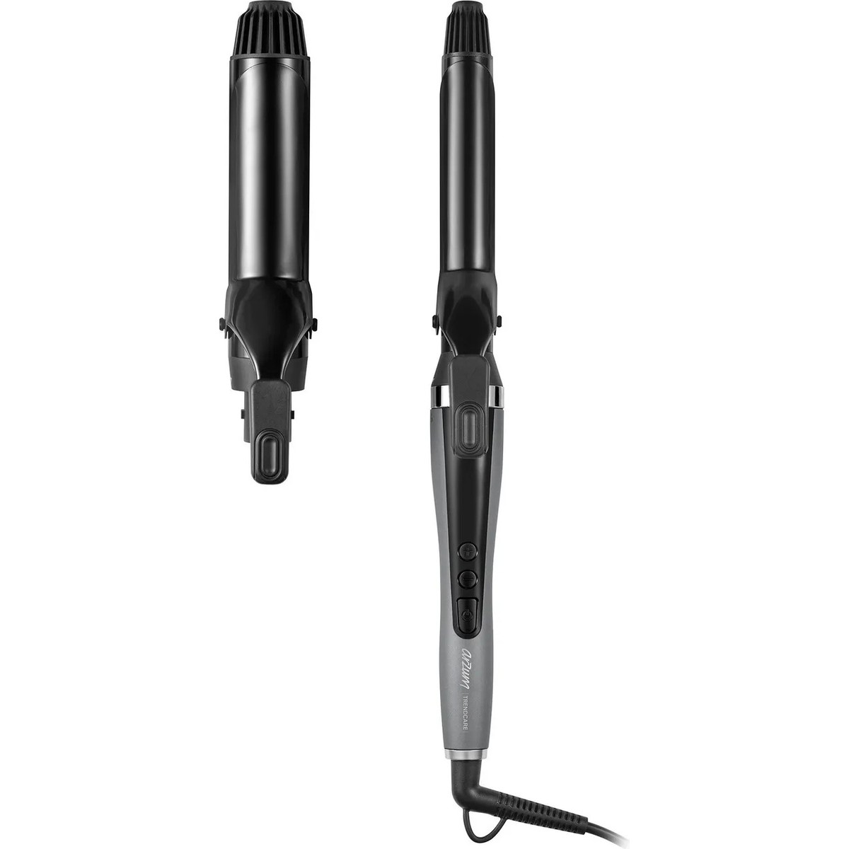 110001173122517.jpg Arzum Trendcare Saç Şekillendirme Seti Seramik Plaka 3 Farklı Başlık Antrasit - AR5101 - Görsel 1