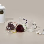 Perotti Ehl-i Keyf Kulplu 6'lı Çay Bardağı - Renkli / Şeffaf - Görsel 4