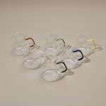 Perotti Ehl-i Keyf Kulplu 6'lı Çay Bardağı - Renkli / Şeffaf - Görsel 5