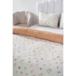 Riva İstanbul Soft Çiçekli Tek Kişilik Nevresim Takımı Pamuklu - Görsel 3