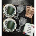 Trendevia Anneler Gününe Özel 2 Kişilik Türk Kahve Fincanı Seti