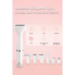 VeryFit Kadın Tıraş Makinesi, 7' In 1 USB Şarj Edilebilir, Yıkanabilir, Küçük - Görsel 4