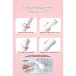 VeryFit Kadın Tıraş Makinesi, 7' In 1 USB Şarj Edilebilir, Yıkanabilir, Küçük - Görsel 5