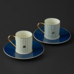 Jumbo Navy 2 Kişilik Kahve Fincan Takımı 90 ml